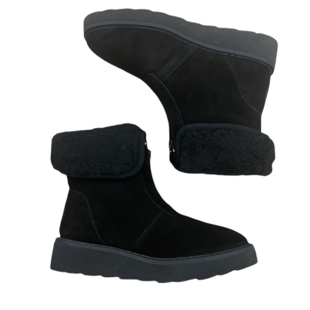 NWT Aussie‎ Merino black suede Amelia style size 6